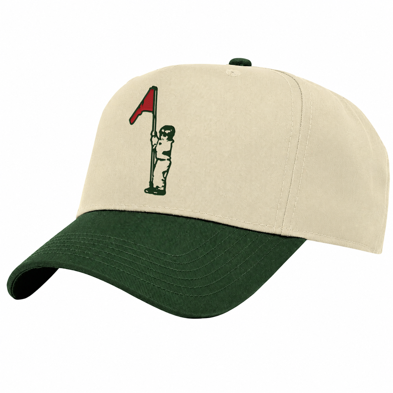 2 Tone McCrackin Flag Hat